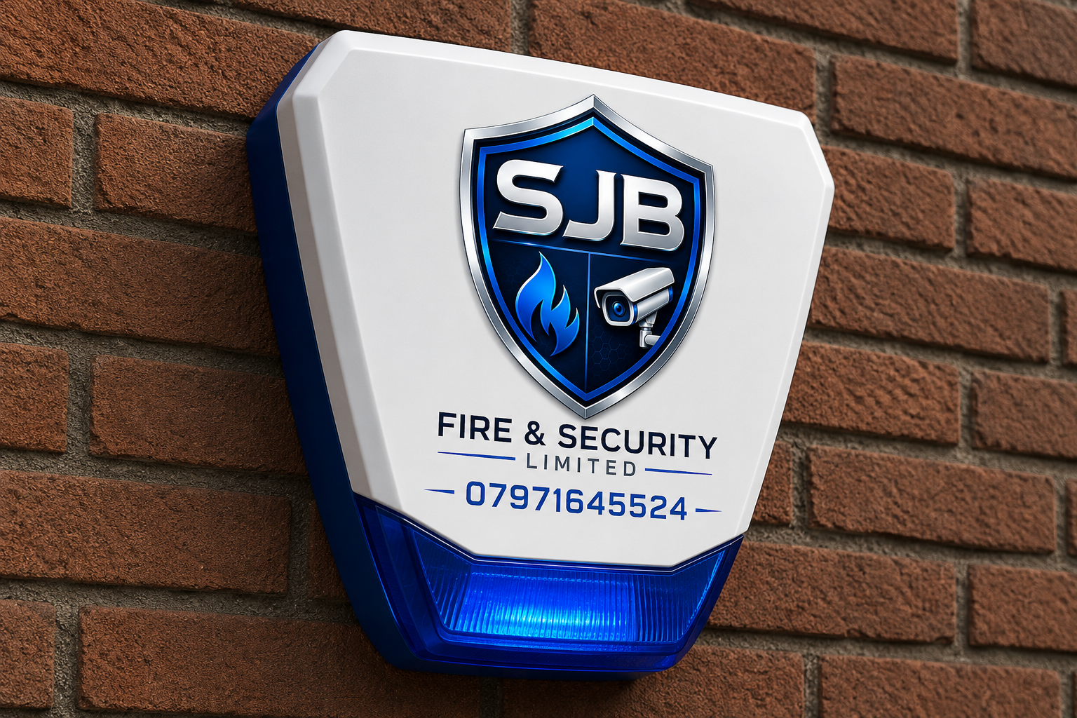 SJB branded external alarm bell box